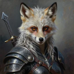 the portrait of jenny the vixen ryan as an amazon warrior queen by roberto ferri, fantasy, witcher, very detailed oil painting, masterpiece, 8 k, full face
