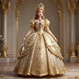 gorgeous princess, ornate 4 k intricate detailed octane render