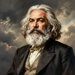 Karl marx in heaven, devotional art