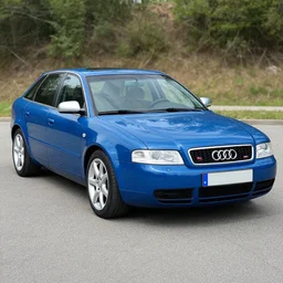Denim Blue 2002 Audi A4 B6