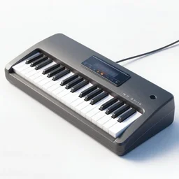 3d render of a midi keyboard, 8k, unreal engine, octane render, bright