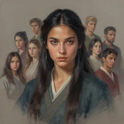 side shot centered painted portrait, maya ali wind sorcerer by sang nguyen, matte painting concept art, official fanart hd artstation by valentina remenar, c home, maria dimova, lois van baarle, xiaofei ye, ilya kuvshinov, chris petrocchi
