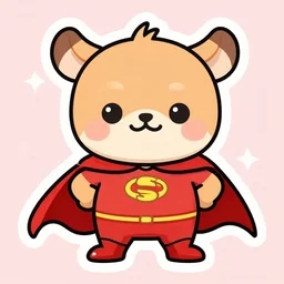 cute miss mascot ptitard ptitard poliwag super hero sticker art, cronobreaker, beeple game icon
