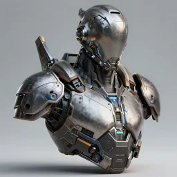 Sci fi cyberpunk armor bust shot, highly detailed, photorealism, substance 3d painter, texturing XYZ, Subsurface scattering, cinematic lighting, Unreal engine 5, octane render, cinema4d, vray, redshift, keyshot, Arnold render, marmoset toolbag, by Harry Osborn artstation