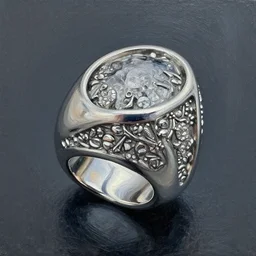 argentium ring, reddit. cinematic. intricately detailed acrylic painting