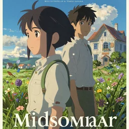 Twin Peaks poster artwork by Michael Whelan and Tomer Hanuka, Rendering of Midsommar, full of details, by Makoto Shinkai and thomas kinkade, Matte painting, trending on artstation and unreal engine
