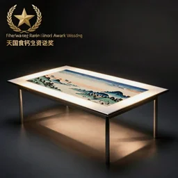 led table, kawase hasui