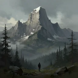 at the mountains of madness, concept art, wlop, digital painting
