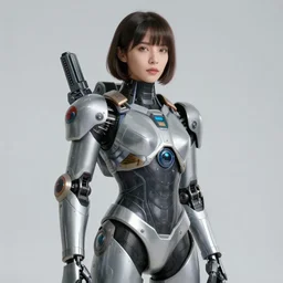portrait of a woman in a mech suit, 1 9 8 0 anime, sailor moon 1 9 9 0 style, akira toryiama 1 9 8 0 style, neon genesis evangelion style, cowboy bepop style, hunter x hunter style, paprika movie