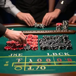 when you're betting on both red and black it's dealer's choice the deck is always stacked