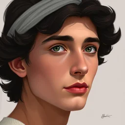 portrait of timothee chalamet, artstation, elegant, highly detailed, digital painting, concept art, smooth, sharp focus, illustration, art by studio ghibli, fujita goro, atey ghailan, tom whalen, jean giraud 8 k