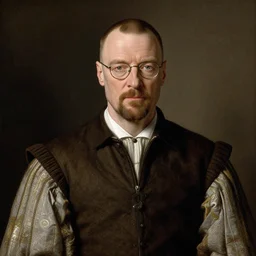 walter white in a renaissance painting