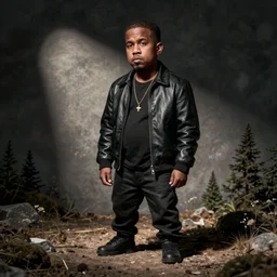 kanye west as a midget