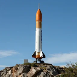 cliffhanger on top of a nasa rocket