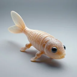 An elastic microswimmer. High resolution. Highly detailed. Art station. 8k