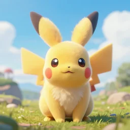 a beautiful portrait of a single cute pokemon bunny. character design by cory loftis, fenghua zhong, ryohei hase, ismail inceoglu and ruan jia. artstation, volumetric light, detailed, photorealistic, fantasy, rendered in octane