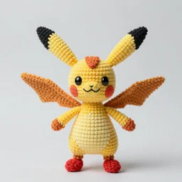 a crochet of the pokemon moltres, Sigma 50mm f/1.4