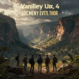 photo the last us environement part 2 valley 4 k rtx hdr volume light glow conpcet studio matte painting digital illustration fanart artstation by eytan zana and balazs agoston, jad saber and aaron limonick and pablo dominguez and florent lebrun and robby johnson