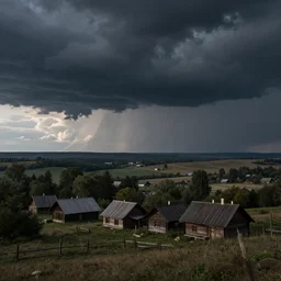 last night at the countryside before the end of the world, fine art photography masterpiece, highly detailed anka zhuravleva ren hang, dramatic lighting, long shot, wide angle, uhd 8 k, sharp focus