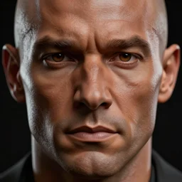 a highly detailed digital version of james bond brown chiselled features, symmetrical face, intricate 4k