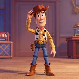 A still of Woody from Toy Story in the film Wreck-It Ralph -2