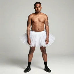 kanye west [ wearing a tutu ]!!, trending on unsplash, [ 4 k photorealism ]!!, full body