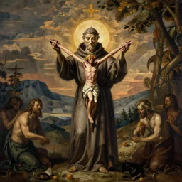 st francis receives the stigmata