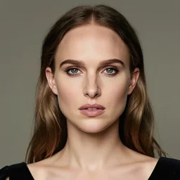portrait of natalie portman by ernst haeckel