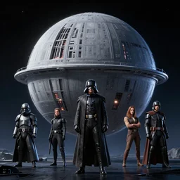 star wars death star, 8 k uhd, unreal engine, octane render in the artstyle of finnian macmanus, john park and greg rutkowski