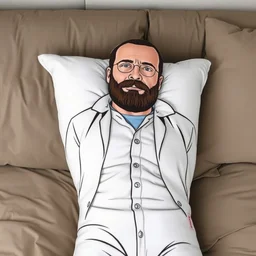 walter white body pillow
