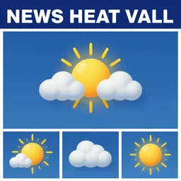 dramatic news, images, weather, heat wave