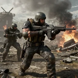 Still of the video game Men of War Assault Squad 2
