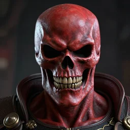 extremely hyperrealistic dslr still of villain red skull, stunning 8 k octane comprehensive 3 d render, inspired by istvan sandorfi & greg rutkowski & unreal engine, perfect facial symmetry, dim volumetric cinematic lighting, extremely hyper - detailed, extremely lifelike attributes & lifelike texture, intricate attributes, masterpiece, artstation, stunning