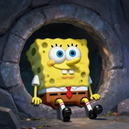 Spongebob holeless