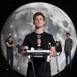 mrbeast competition on the moon