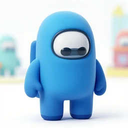 among us videogame character plushie