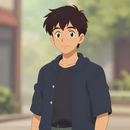Medium shot of a typical character in the style of trending on DeviantArt