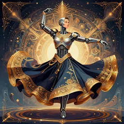 overdetailed maximalist fullbody portrait illustration of a biomechanical dervish by dracko velasco featuring paul lewin, in the style of chris dyer. reminds to art of subjekt zero. vectorgraphic illustration. 8 k 3 d shaded. polished. extremely ornated. background is visionary fractal art by salviadroid. gigapixel render