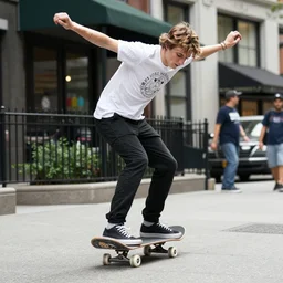 casey neistat riding skateboard in new york coty