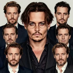 johnny depp portrait, style by simon bisley, ismail inceoglu, wadim kashin, filip hodas, benedick bana, and andrew atroshenko.