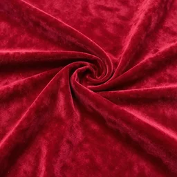 product photograph of red velvet fabric, 4 k, hd, photography