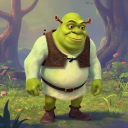 shrek in finding nemo