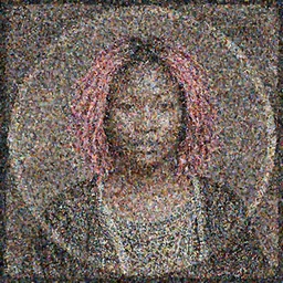 wet plate photograph of an Asian-African woman with pink-dyed hair wearing alternative clothing, 8k, portrait
