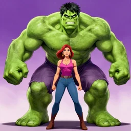 the incredible hulk as a female
