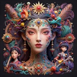 perfect skin :: by Martine Johanna and Simon Stålenhag and Chie Yoshii and Casey Weldon and Guillermo del toro :: ornate, dynamic, particulate, rich colors, elegant, centered, artstation, smooth, sharp focus, octane render, 3d