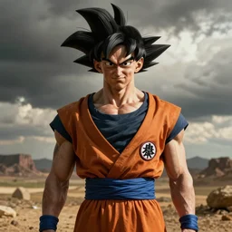 a still of Walter White in Dragon Ball Z,