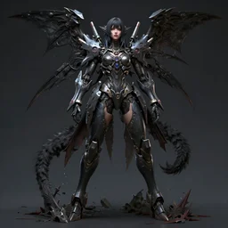 a dramatic, complex simplified but detailed fullbody portrait of an elegant very attractive but dangerous and wild mecha girl by subjekt zero. omnious intricate. artstation. deviantart. 8 k 4 k 6 4 megapixel. rendered by binx. ly feat subjekt zero. cinematic feminine pose.! artwork by : subjekt zero!
