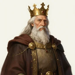 portrait of a medieval old king, artstation, elegant, highly detailed, digital painting, concept art, smooth, sharp focus, illustration, art by greg rutkowski makoto shinkai takashi takeuchi studio ghibli, akihiko yoshida 8 k