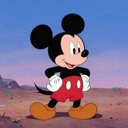 Classic disney background art using disney disney multiplane camera