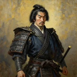 Griffith, dramatic, 8k, oil painting, feudal Japan, Japanese